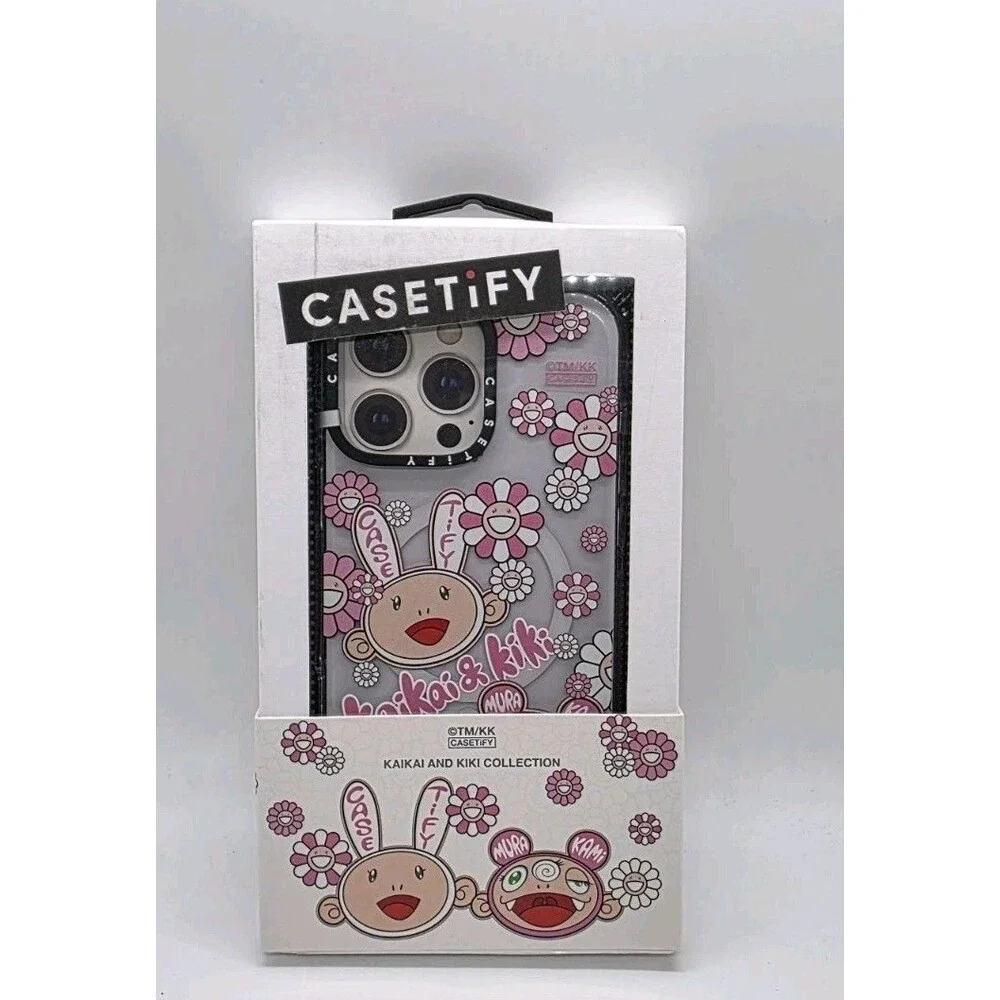 TAKASHI MURAKAMI x CASETiFY KAIKAI AND KIKI - STICKER MANIA iPhone 16 Pro Max